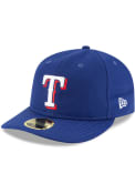 Texas Rangers New Era Fan Retro Fit 59FIFTY Fitted Hat - Blue