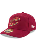 Cleveland Cavaliers New Era Fan Retro Fit 59FIFTY Fitted Hat - Red