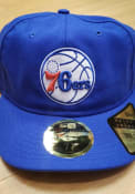Philadelphia 76ers New Era Fan Retro Fit 59FIFTY Fitted Hat - Blue