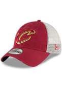 New Era Cleveland Cavaliers Stated Back 9TWENTY Adjustable Hat - Maroon