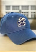 New Era Kansas Jayhawks Womens Blue Tonal Linen LS 9TWENTY Adjustable Hat
