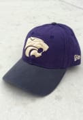 K-State Wildcats New Era Toned Down 9TWENTY Adjustable Hat - Purple