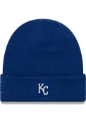 Kansas City Royals Youth New Era 2018 Junior Sport Knit Hat - Blue