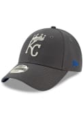 New Era Kansas City Royals Grey JR The League 9FORTY Youth Adjustable Hat
