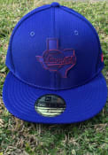 Texas Rangers New Era Blue 2019 Clubhouse 59FIFTY Fitted Hat