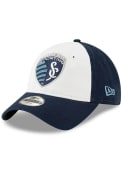 New Era Sporting Kansas City White JR Core Classic 9TWENTY Youth Adjustable Hat