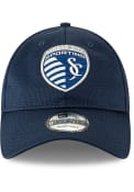 Sporting Kansas City New Era 2019 Official 9TWENTY Adjustable Hat - Navy Blue