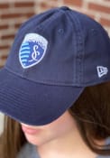Sporting Kansas City New Era 9TWENTY Adjustable Hat - Navy Blue