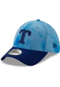 New Era Texas Rangers Blue 2019 Fathers Day 39THIRTY Flex Hat