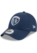 Sporting Kansas City New Era Dash 9FORTY Adjustable Hat - Navy Blue