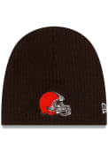 Cleveland Browns Baby New Era My 1st Knit Hat - Brown