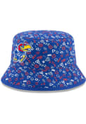 New Era Kansas Jayhawks Blue Pattern Baby Sun Hat
