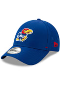 Kansas Jayhawks New Era Dash 9FORTY Adjustable Hat - Blue