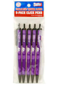 K-State Wildcats 5 Pack Click Pen