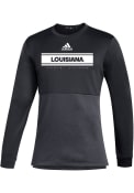 UL Lafayette Ragin' Cajuns Team Issue Crew Sweatshirt - Black