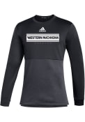Western Michigan Broncos Team Issue Crew Sweatshirt - Black