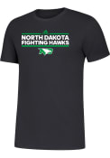 North Dakota Fighting Hawks Amplifier T Shirt - Black