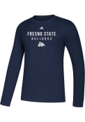 Fresno State Bulldogs Amplifier T Shirt - Navy Blue