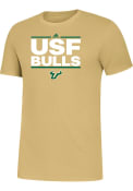 South Florida Bulls Amplifier T Shirt - Yellow