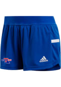Louisiana Tech Bulldogs Womens Team 19 Running Shorts - Blue