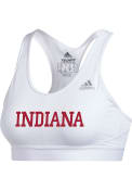 Indiana Hoosiers Womens Alphaskin Bra Tank Top - White