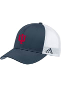 Indiana Hoosiers Structured Mesh Adjustable Hat - Red