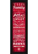 Atlanta Hawks 8x24 Framed Posters