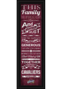Cleveland Cavaliers 8x24 Framed Posters