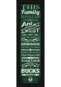 Milwaukee Bucks 8x24 Framed Posters