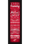 Detroit Red Wings 8x24 Framed Posters
