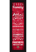 Florida Panthers 8x24 Framed Posters
