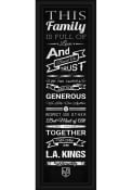 Los Angeles Kings 8x24 Framed Posters