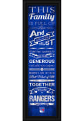 New York Rangers 8x24 Framed Posters