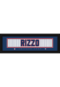 Anthony Rizzo Chicago Cubs 8x24 Framed Posters