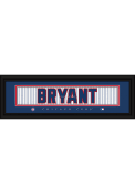 Kris Bryant Chicago Cubs 8x24 Framed Posters