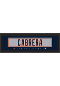Miguel Cabrera Detroit Tigers 8x24 Framed Posters