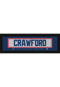 Carl Crawford Los Angeles Dodgers 8x24 Framed Posters