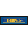 Klay Thompson Golden State Warriors 8x24 Signature Framed Posters