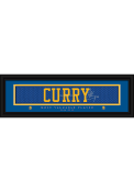 Stephen Curry Golden State Warriors 8x24 Signature Framed Posters