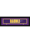 Julius Randle Los Angeles Lakers 8x24 Signature Framed Posters