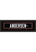 Chris Anderson Miami Heat 8x24 Signature Framed Posters