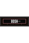 Chris Bosh Miami Heat 8x24 Signature Framed Posters