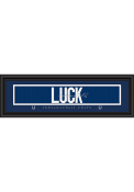 Andrew Luck Indianapolis Colts 8x24 Signature Framed Posters
