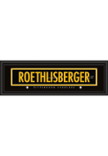 Ben Roethlisberger Pittsburgh Steelers 8x24 Signature Framed Posters
