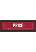Carey Price Montreal Canadiens 8x24 Signature Framed Posters