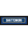 Kevin Shattenkirk St Louis Blues 8x24 Signature Framed Posters