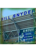 Tan K-State Wildcats Bill Snyder Family Stadium Stone Tile Coaster