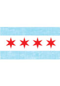 Chicago Flag Stone Tile Coaster