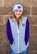 K-State Wildcats Womens Pacific Vest - Oatmeal