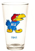 Kansas Jayhawks 16oz 1941 Pint Glass